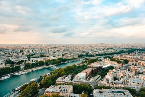 Vue aérienne de Paris