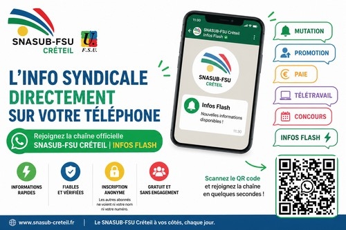 chaine SNASUB-FSU Créteil