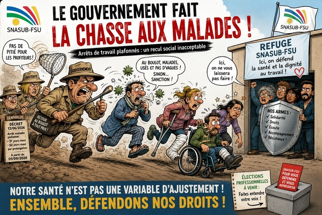 La chasse aux malades ouvre le1er septembre