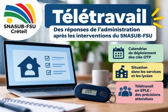 Clés otp et télétravail